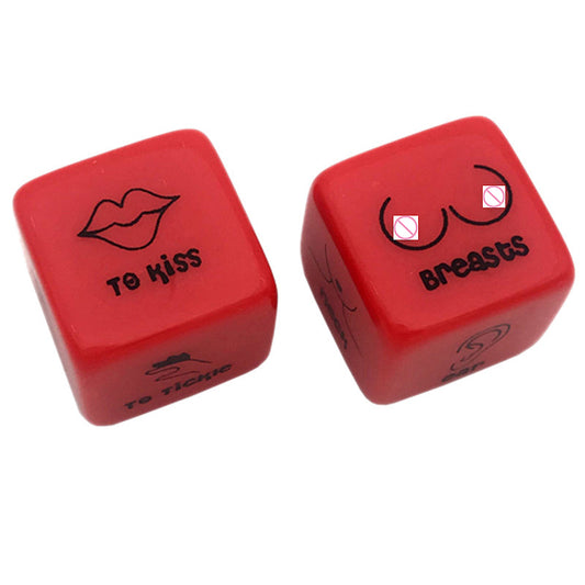 2 PCS / Set Sex Dice Erotic Craps Toys Love Dices Toys For Adults Games Sex Toys Couples Dice Sex Game Bar Toy Couple Gift